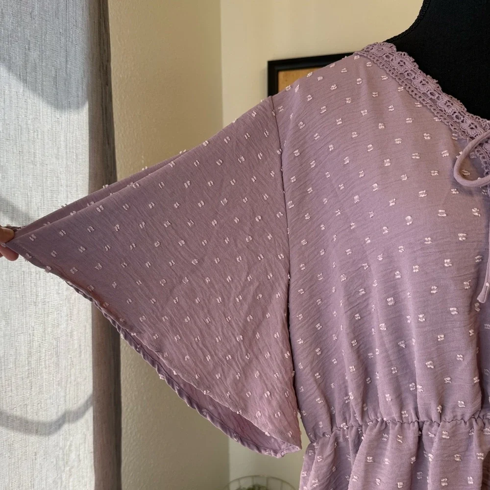 Bloomchic purple blouse - Picture 3 of 8